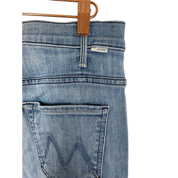 MOTHER Women's The Hustler II Ankle Length Step Fray Thunderstruck Wash Size 28 - Picture 8 of 10